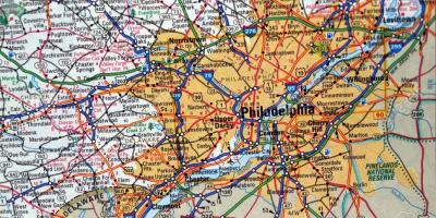 Harta Philadelphia pa
