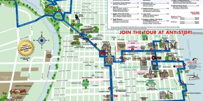 Cărucior harta Philadelphia