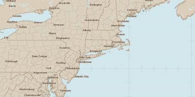 Harta Radar Philadelphia